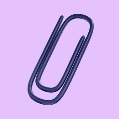 Kağıt tasarımı, eğitim kırtasiyesi için 3d ataç seti, ofis atacı pictogram ekleyin.