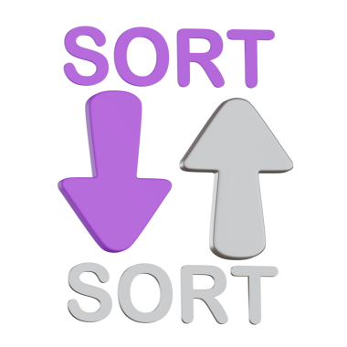 Kullanıcı Arayüzü 3B simgesini gösteren okları sırala