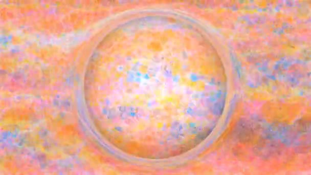Ballgelee Bunte Regenbogen Pastell Farbe Textur Rotierenden Und Gelee Hintergrund — Stockvideo