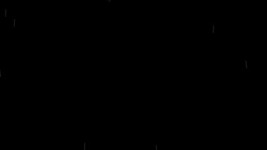 Soft rainfall and withuot wind elements effect on the black screen