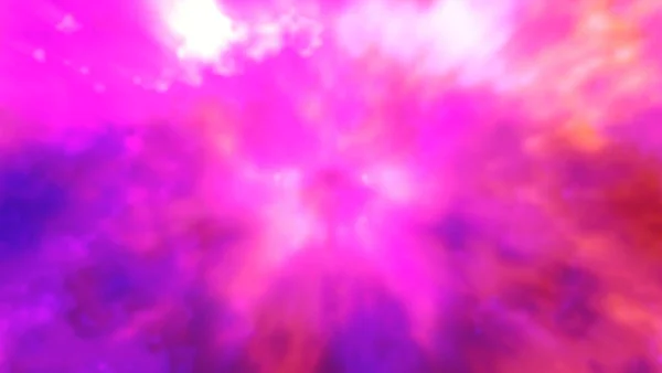 Abstrait Magenta Rose Nuage Flou Avec Rayon Nuage Violet Foncé — Photo