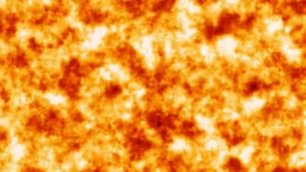 Ефект Вогняної Стіни Тепла Високої Температури Текстури Поверхні Фону — стокове відео