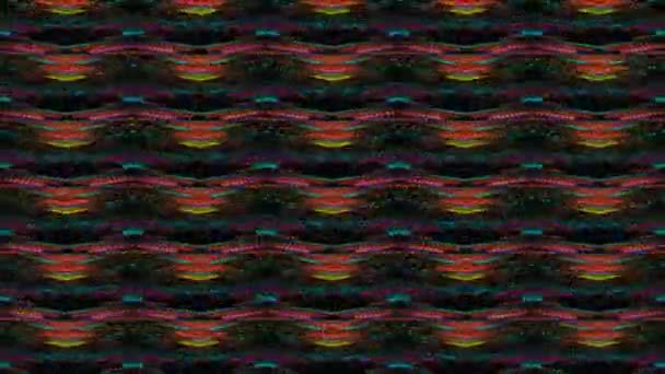 ケリーダフリップフロップ量子コンピュータデジタル未来技術ホログラフィックポリゴンの背景 — ストック動画
