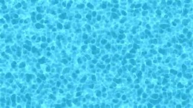 Su yüzeyi arka planında mavi Karayip deniz yansıması dalgası