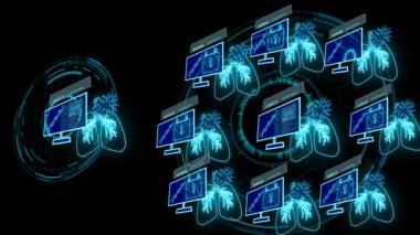 Virüsün kablosuz bağlantı simülasyonu dijital akciğer teknolojisini izleyip mutasyon aşısını yeniden yapılandırmak için