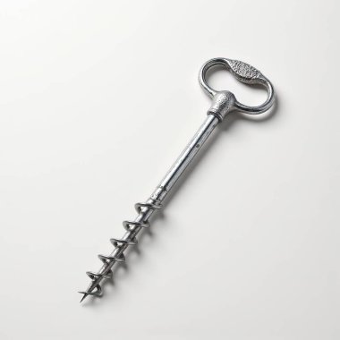 Bu klasik metal tirbuşon eşsiz bir spiral tasarımı ve sağlam bir sapı içerir. Şarap şişelerini rahatça açmak için idealdir. Koleksiyoncular ve sunucular için mükemmel.