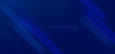 Soyut modern geometrik mavi köşegen çizgiler arka plan. Şablon broşürü, kapak, görüntü düzeni. Vektör illüstrasyonu