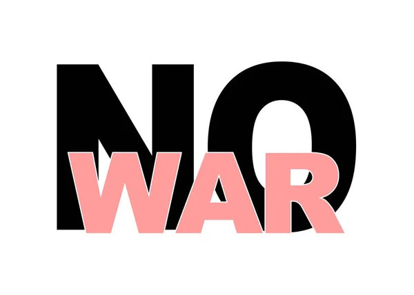 War in Ukraine. No war. Text for t-shirts or banners. White background
