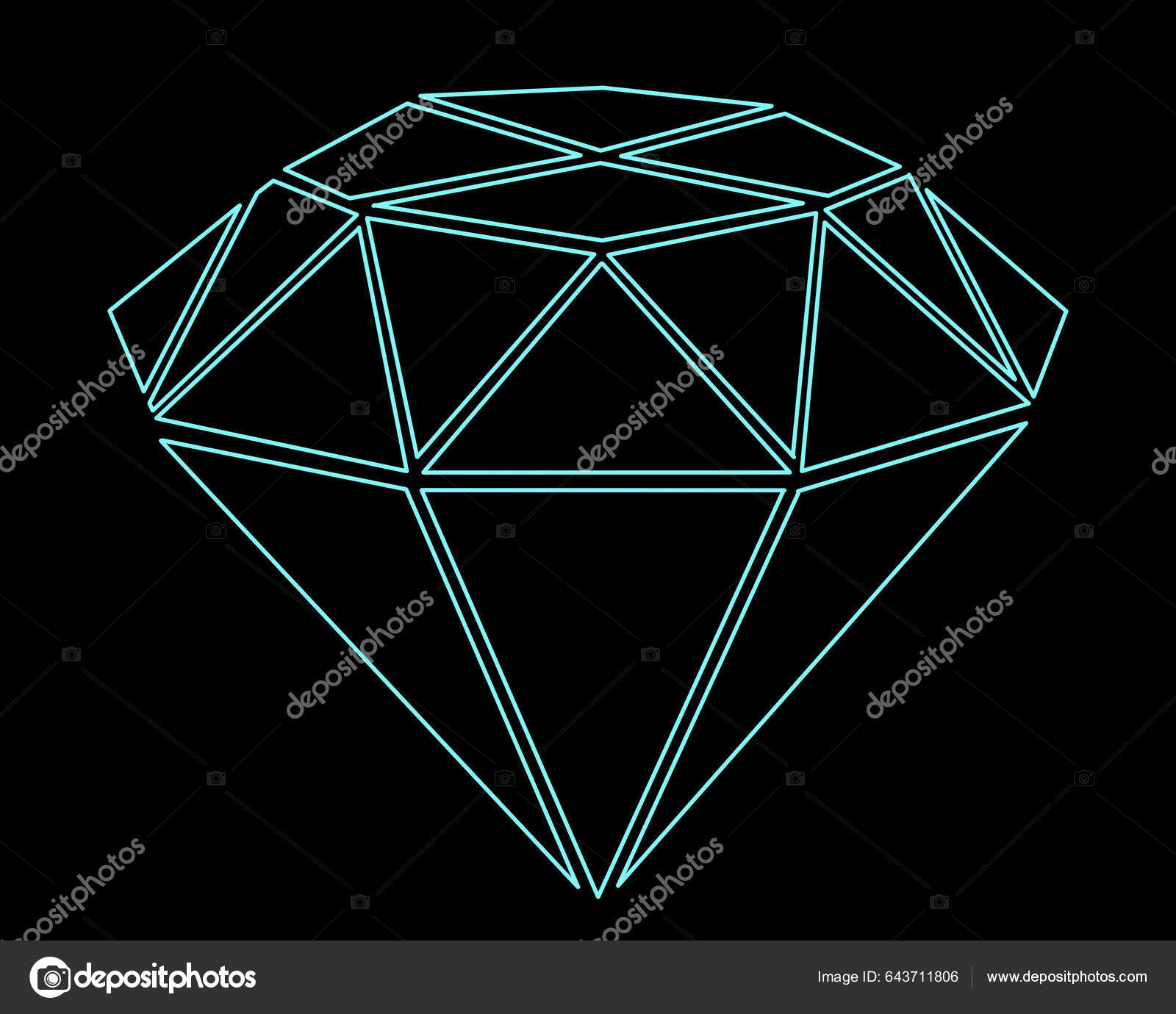 Diamante Azul Desenhos Para Criação Modelo Diamante Diamante Sobre Fundo —  Foto © Slavchyc777@gmail.com #643711806, image size:1600x1380