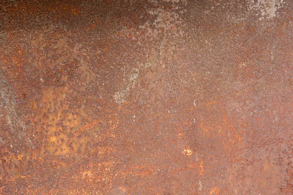 Metallhintergrund Rostbeschaffenheit Altes Eisen Korrosion Durch Wasser Auf Blech Rost — Stockfoto