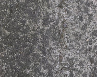 Eski betonun dokuları. Gri hasarlı beton arka plan, eski duvar. Üst görünüm, yakın çekim.