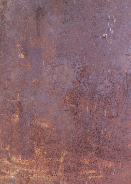 Metal zemin, pas dokusu, eski demir. Metal levhada sudan aşınma var. Paslanmış ve oksitlenmiş arka plan. Eski metal levhalar.