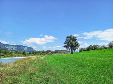 Üç ülkenin resmi (Avusturya, Lihtenştayn ve İsviçre)