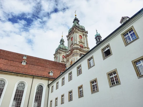 聖ガレン修道院と大聖堂 スイス — ストック写真