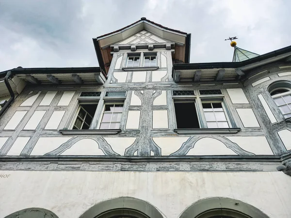 Красивый Старый Дом Санкт Галлене — стоковое фото