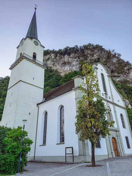 Avusturya Hohenems Eski Güzel Bir Kilise — Stok fotoğraf