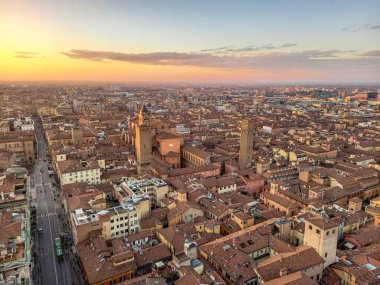 A beautiful panoramic view of Bologna 