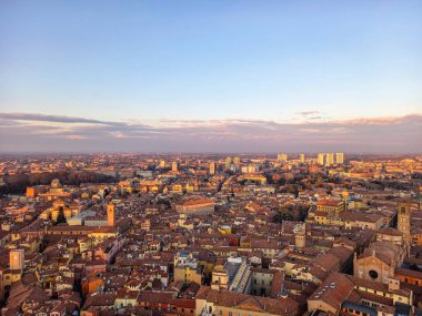 A beautiful evening in Bologna 