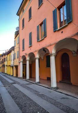 One of the beautiful streets in Bologna 