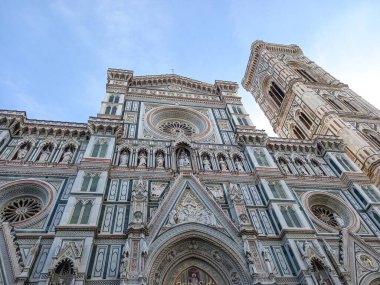 Rich architecture of the Florence Cathedral complex 