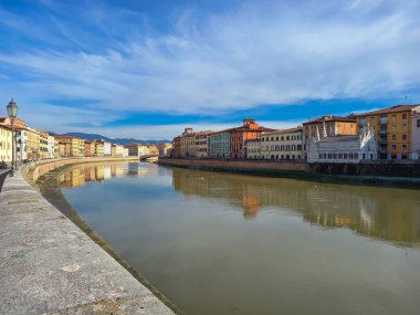 Reflections on the water (Pisa)