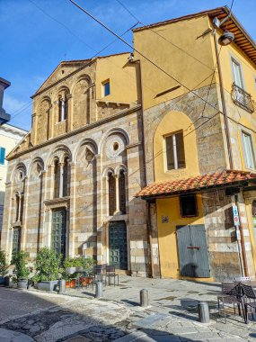 Old medieval architecture of Pisa 