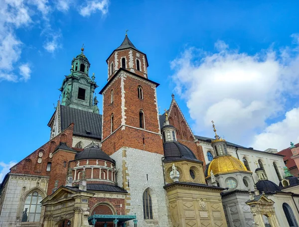 Catedral Wawel Uma Igreja Católica Romana Cracóvia — Fotografia de Stock