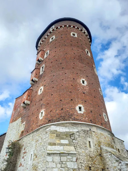 Der Sandomir Turm Krakau — Stockfoto