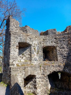 Schattenburg Kalesi 'nin kalıntıları. 