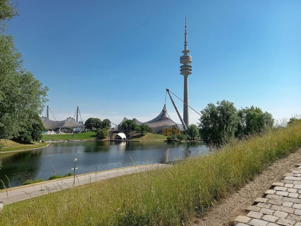 stock image At the Olympic Park (Munich, Germany)