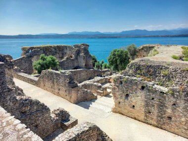 Antik Roma villasının kalıntıları 