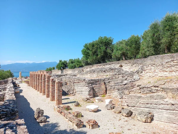 Sirmione Deki Arkeoloji Müzesi Catullus Mezarları — Stok fotoğraf