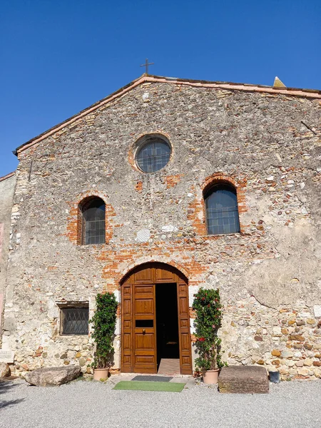 Iglesia San Pietro Mavino Sirmione — Foto de Stock