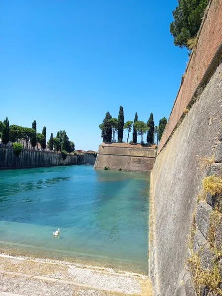 Peschiera Del Garda城墙 — 图库照片