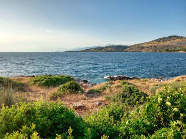 Akşama Ksamil (Arnavutluk) 