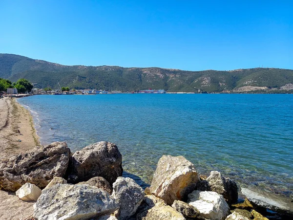 Seaside Igoumenitsa Greece — Stock Photo, Image