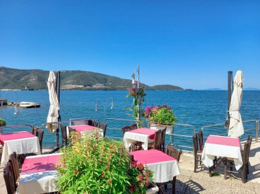 Yunan restoranlarının güzelliği 