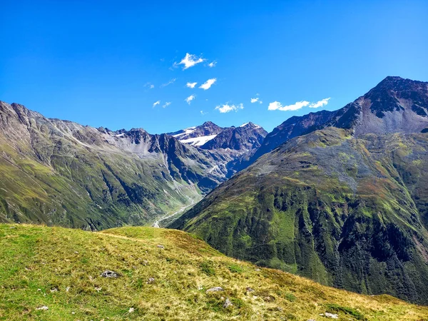 Schönes Alpental Österreich — Stockfoto