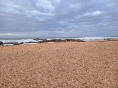 Porto 'daki Praia do Molhe Plajı 