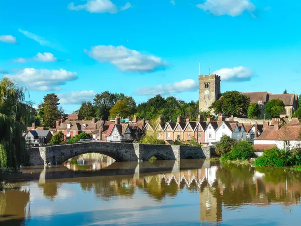 stock image Aylesford is a village on the River Medway 