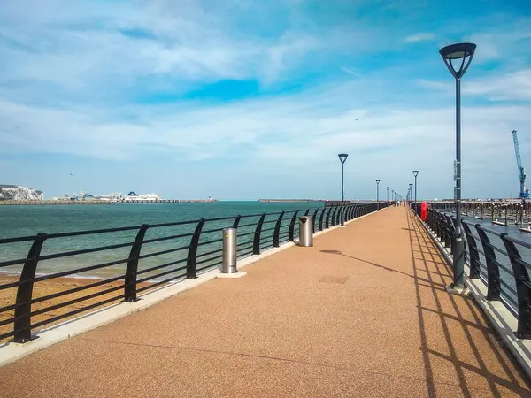 stock image New Marina Pier in Dover