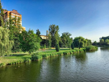 Ivano-Frankivsk 'in güzel ilçesi (Ukrayna)