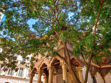 Bükreş 'teki Stavropoleos Manastırı (Romanya)