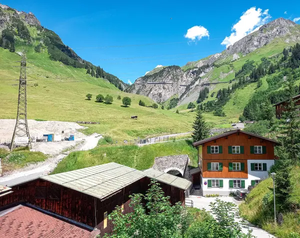 Stuben am Arlberg ve Alp Dağları 