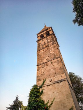 Split 'teki St. Arnir Şapeli' nin çan kulesi. 