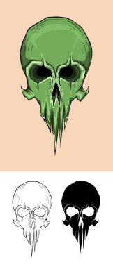 Fantezi Stili Şeytan Kafatası, Karakter Dehşeti