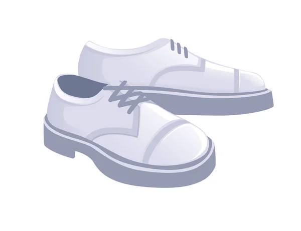 Modern Fashionable Female Shoes High Heel Glamour Footwear Vector Illustration — Stock Vector