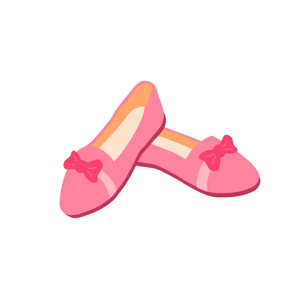 Kapalı Ayak Parmağı Kayışı Olan Kız Ayakkabıları Yaz Çocukları Ayak — Stok Vektör