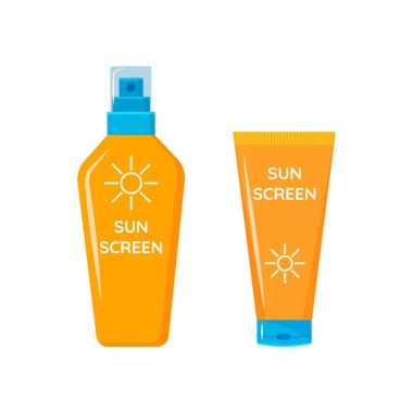 Güneş koruma kremi kapları