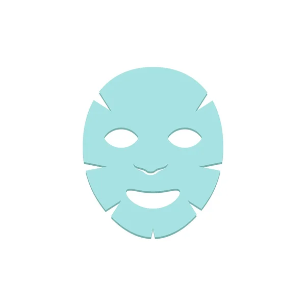 Face Mask Skin Care Spa Care Cosmetology Medicine Healthcare Vector — Stock Vector